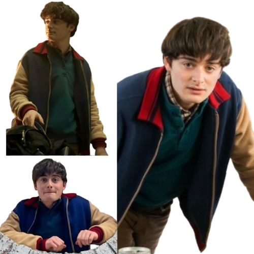 Will Byers Stranger Things S05 Blue Bomber Jacket